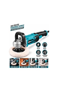 Dragro Drg-1300w + 180mm M Polisaj Makinası - Devir Ayarlı Dr-180 Dragro Drg-1300w + 180mm M Polisaj Makinası - Devir Ayarlı Dr-180