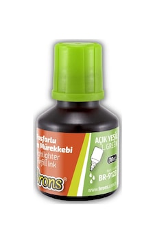 Fosforlu Kalem Mürekkebi Yeşil 30 ml 1 Adet Brons İşaret Kalemi Mürekkebi 1 Adet Fosforlu Kalem Mürekkebi Yeşil 30 ml 1 Adet Brons İşaret Kalemi Mürekkebi 1 Adet