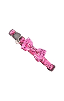 Pawise Papyonlu Kedi Boyun Tasması Pembe Pawise Papyonlu Kedi Boyun Tasması Pembe