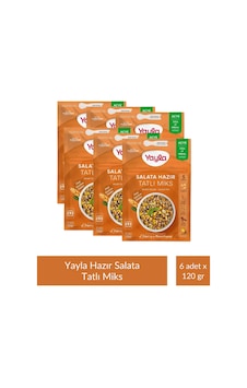 Yayla Salata Hazır Tatlı Miks 120 Gr X 6 Adet Yayla Salata Hazır Tatlı Miks 120 Gr X 6 Adet