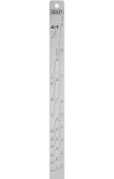 Akrilik Astar 4+1 5+1 Karıştırma Ölçü Çubuğu 30 CM Akrilik Astar 4+1 5+1 Karıştırma Ölçü Çubuğu 30 CM