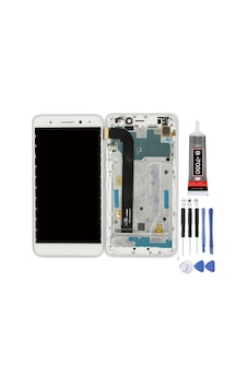General Mobile Gm5 Plus Uyumlu Lcd Ekran Çıtalı Beyaz + Montaj Kiti General Mobile Gm5 Plus Uyumlu Lcd Ekran Çıtalı Beyaz + Montaj Kiti