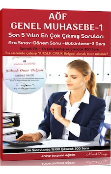 Aöf Genel Muhasebe-1 Çıkmış ve Çıkacak Sorular