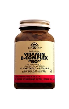 Solgar Vitamin B Complex 50 Mg 100 Kapsül