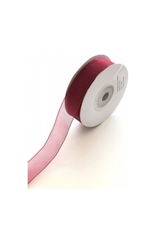 Bordo Renkli Organze Kurdele 20 mm. Bordo Renkli Organze Kurdele 20 mm.