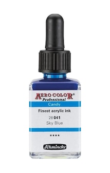 Schmincke Aero Color Akrilik Mürekkep 28 Ml. 041 Candy Colors Sky Blue Diğer Schmincke Aero Color Akrilik Mürekkep 28 Ml. 041 Candy Colors Sky Blue Diğer