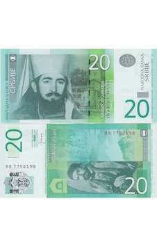 Sırbistan 20 Dinar 2013 Çil Kondisyon.