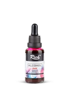 Rich Alcohol Ink Alkol Bazlı Mürekkep 30 Ml. Pembe