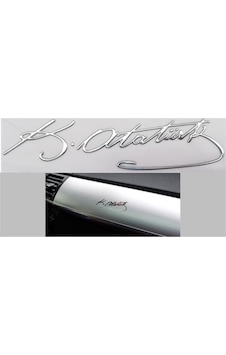 Modacar Metal 8.5 Cm Atatürk Imzası Sticker 424423 (497167211) Modacar Metal 8.5 Cm Atatürk Imzası Sticker 424423 (497167211)