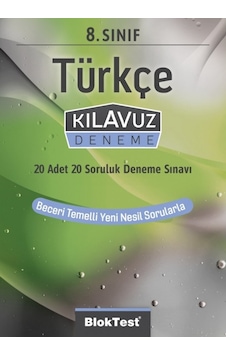Tudem 8. Sınıf Türkçe KLAVUZ Deneme