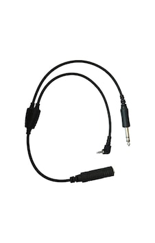 Raar Cc-03 Ga Twin Plug Auido Record 3.5 Mm Aux Cable Pilotlar İcin