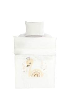 Momishop Swan Bebek Nevresim Takımı 100x150 Cm 2123