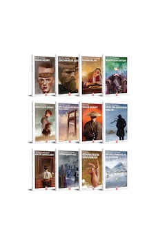 Dünya Klasikleri Kitap Seti, 12 Adet, Tolstoy, Virginia Woolf, Platon Ve Yazarlardan Seçme Eserler Sku: Zeusstk6606e955fc