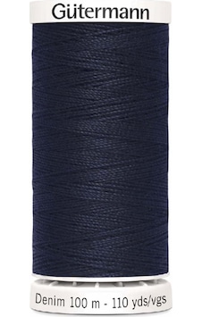 Gütermann Denim 100 Kot İpi - Tek Ebat / Lacivert Gütermann Denim 100 Kot İpi - Tek Ebat / Lacivert