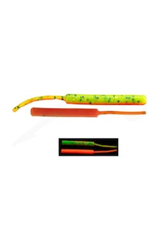 Fujin Baby Worm 5.2cm Floating Lrf Silikonu - Uv Fıre Tıger Fujin Baby Worm 5.2cm Floating Lrf Silikonu - Uv Fıre Tıger