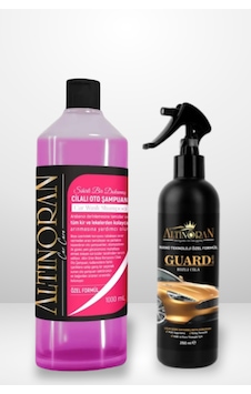 Altınoran Yıkama Ve Seramik Koruma Seti Cilalı Oto Şampuanı 1l + Guard Auto Hızlı Cila 250ml Altınoran Yıkama Ve Seramik Koruma Seti Cilalı Oto Şampuanı 1l + Guard Auto Hızlı Cila 250ml