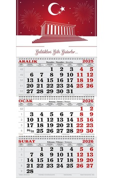 2026 Yılı Gemici Takvimi-bayrak ,anıtkabir Ve "geldikleri Gibi Giderler" 2026 Yılı Gemici Takvimi-bayrak ,anıtkabir Ve "geldikleri Gibi Giderler"