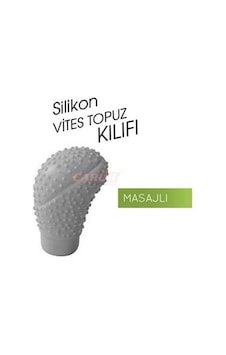 VİTES TOPUZU KILIFI SİLİKON OVAL MASAJLI GRİ BR6219621 VİTES TOPUZU KILIFI SİLİKON OVAL MASAJLI GRİ BR6219621