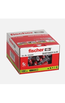 Fischer Duopower 8x40 Mm Dübel 100'lü Paket Diğer Fischer Duopower 8x40 Mm Dübel 100'lü Paket Diğer