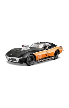 Qianfan Model Araba, Harley-davidson 1970 Corvette, 1:24 Ölçekli Qianfan Model Araba, Harley-davidson 1970 Corvette, 1:24 Ölçekli
