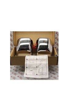 Jeep - Dış Ayna Kapağı Kromlu Set Rubicon 2009-
