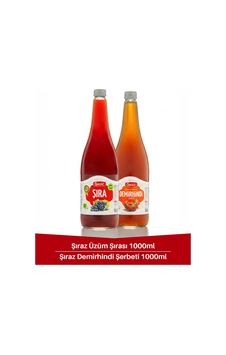 Doğal Üzüm Şırası 1 Litre & Doğal Demirhindi Şerbeti 1 Litre