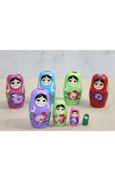 River World Matruşka Seti Ahşap 4'lü River World Matruşka Seti Ahşap 4'lü