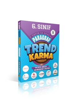 Trend Karma 6. Sınıf Paragraf Denemeleri 7 Yayın 14 Deneme