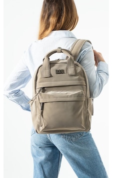 Baginn Kadın Sırt Çantası Nubuk-süet Dokulu Vegan Deri 37 27 Cm İster Elde İster Sırtta Fonksiyonel 19b Bej Baginn Kadın Sırt Çantası Nubuk-süet Dokulu Vegan Deri 37 27 Cm İster Elde İster Sırtta Fonksiyonel 19b Bej