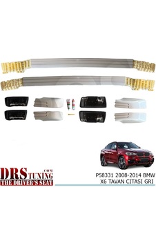 Bmw X6 E71 2008-2015  Model Gri Tavan Çıtası  -