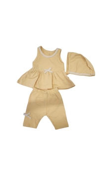 Babydoll 2li Takım Wogi Sarı-11172 Sarı