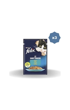 Felix Kedi Yaş Mama Tonlu 85 Gr - 3 Adet Felix Kedi Yaş Mama Tonlu 85 Gr - 3 Adet