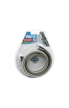 Metal Örgülü Duş Hortumu 1.5mt Vakumlu Ambalaj Anti Twist Dolanmaz-kıvrılmaz-kopmaz 4604