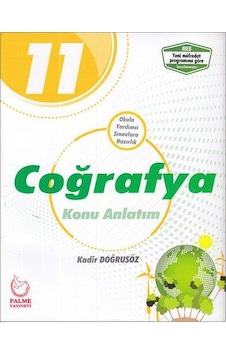 11.Sınıf Coğrafya Konu Anlatımlı - Palme Yayınevi N11.3188