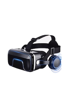 Cylzrcl Vr Kask 3d Gözlük Video Oyunu Dürbünleri İçin Sanal Gerçeklik Gözlükleri Kulaklık Renk: 3