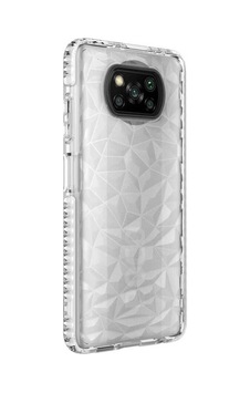 Xiaomi Poco X3 Kılıf Zore Buzz Kapak Beyaz Xiaomi Poco X3 Kılıf Zore Buzz Kapak Beyaz