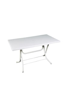 Omnipazar Sy-2577 Beyaz Dikdörtgen Plastik Katlanır Masa 70x120cm Beyaz Omnipazar Sy-2577 Beyaz Dikdörtgen Plastik Katlanır Masa 70x120cm Beyaz