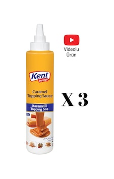 Kent Boringer Karamel Topping Sos 3 x 750 G Kent Boringer Karamel Topping Sos 3 x 750 G
