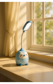 Pengulight Led Masa Lambası Sevimli Penguen Tasarım, Ayarlanabilir Başlık, Göz Yormayan Işık Mavi Pengulight Led Masa Lambası Sevimli Penguen Tasarım, Ayarlanabilir Başlık, Göz Yormayan Işık Mavi