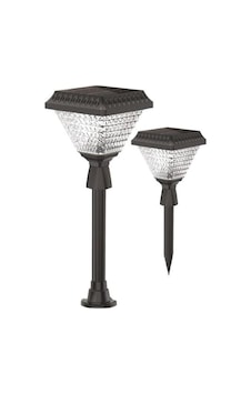 Cata Ct-7317 30w Solar Led Çim Diregi Siyah Cata Ct-7317 30w Solar Led Çim Diregi Siyah