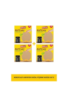 Airfryer Doğal Pişirme Kağıdı 1+1 X2 Airfryer Doğal Pişirme Kağıdı 1+1 X2