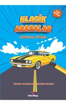 Klasik Arabalar Boyama Kitabı - Ybve-884412 Klasik Arabalar Boyama Kitabı - Ybve-884412