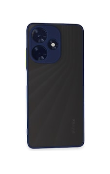 Newface - 393 - İnfinix Hot 30 4g Kılıf Montreal Silikon Kapak - Csmo-tex - - Lacivert Newface - 393 - İnfinix Hot 30 4g Kılıf Montreal Silikon Kapak - Csmo-tex - - Lacivert
