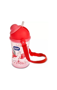 Wee Baby 395 Friends Pipetli Bardak 300 Ml - Pembe Wee Baby 395 Friends Pipetli Bardak 300 Ml - Pembe