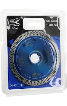 Turbo Elmas Mermer Kesici Disk 115mmx22.2mm İnce Hassas Testere 1.2mm Crchmgo