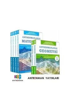 Antrenmanlarla Matematik 1. 2. 3. 4. Kitap + Antrenmanlarla Geometri 1. 2. Kitap Seti Antrenmanlarla Matematik 1. 2. 3. 4. Kitap + Antrenmanlarla Geometri 1. 2. Kitap Seti