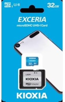 Kioxia 128Gb Micro Sdhc C10 Hafıza Kartı