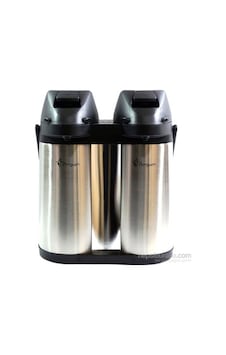 Penguen 1240 XL İkili 1.9 + 1.9 LT Pompalı Çiftli Çelik Termos 3.8 LT Penguen 1240 XL İkili 1.9 + 1.9 LT Pompalı Çiftli Çelik Termos 3.8 LT