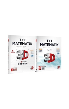 2026 Tyt Matematik Video Defter Ve Soru Bankası Seti 3d Yayınları 2026 Tyt Matematik Video Defter Ve Soru Bankası Seti 3d Yayınları