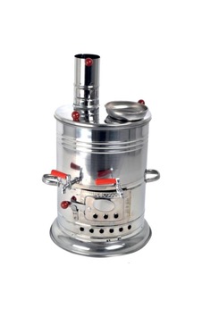 Filcioğlu 5lt Semaver Çift Musluk Gri Filcioğlu 5lt Semaver Çift Musluk Gri